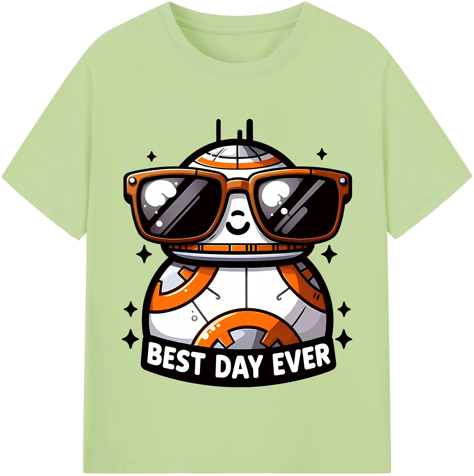 （画像用） スター・ウォーズ Star Wars 綿100％半袖Tシャツ（フロントプリント）